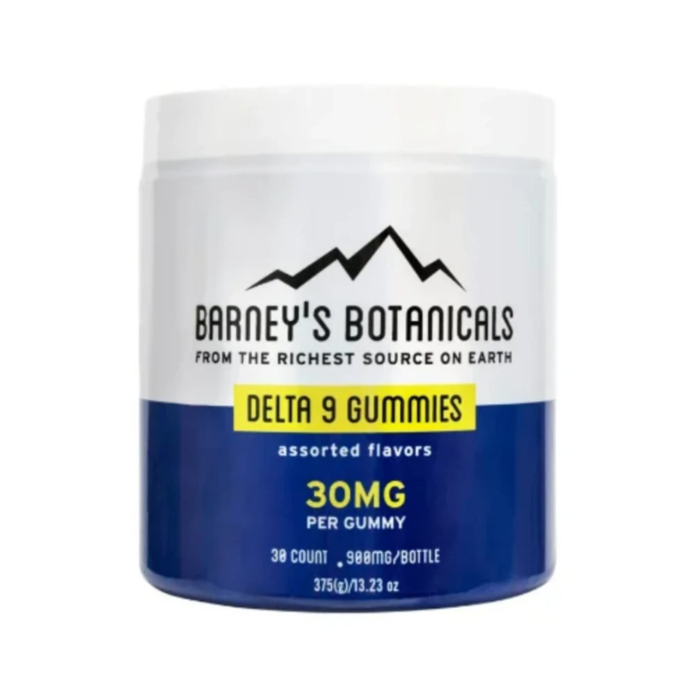 Barney's Botanicals 30mg Delta 9 Gummies 30ct