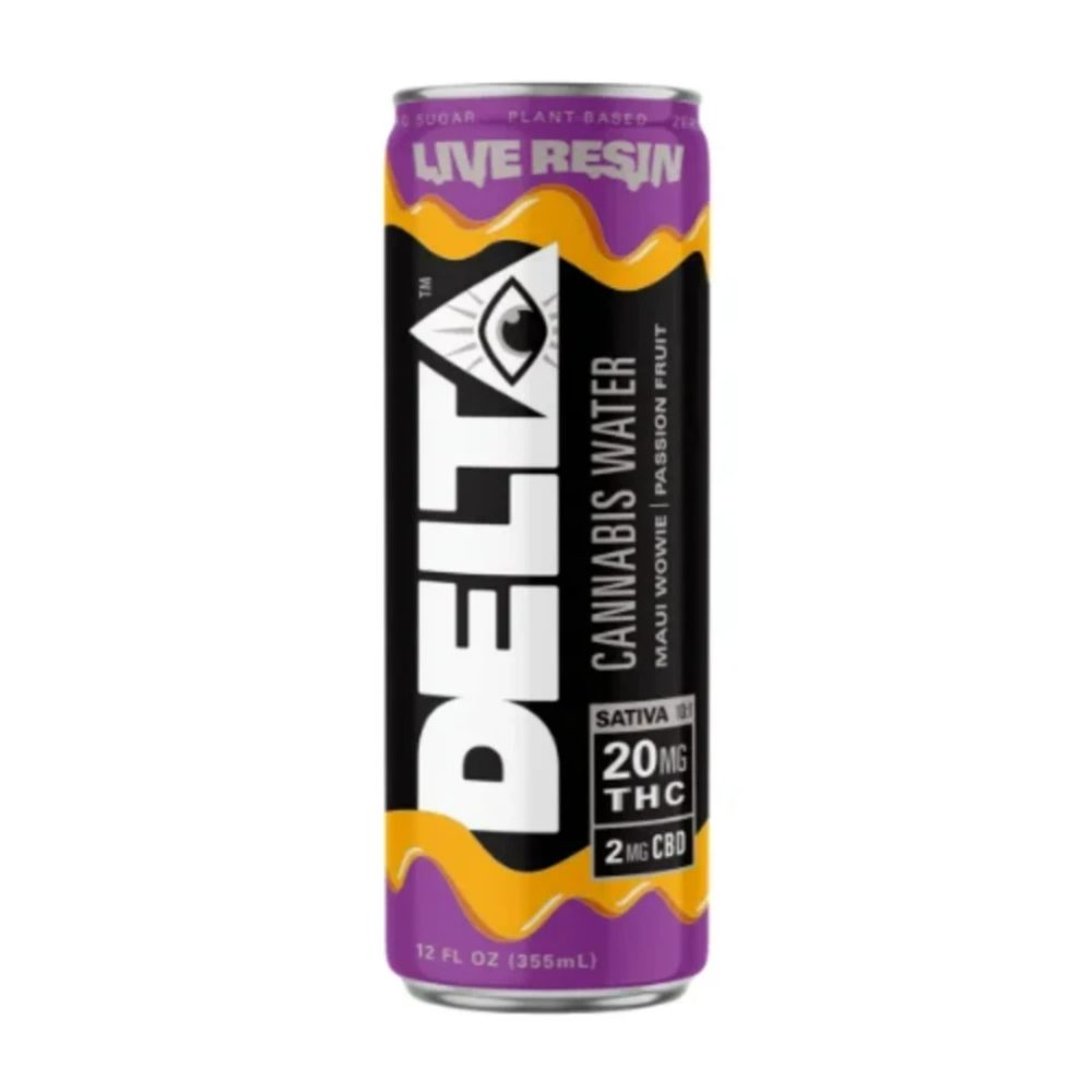 Drink Delta D9 Water – Maui Wowie Passion Fruit 20mg