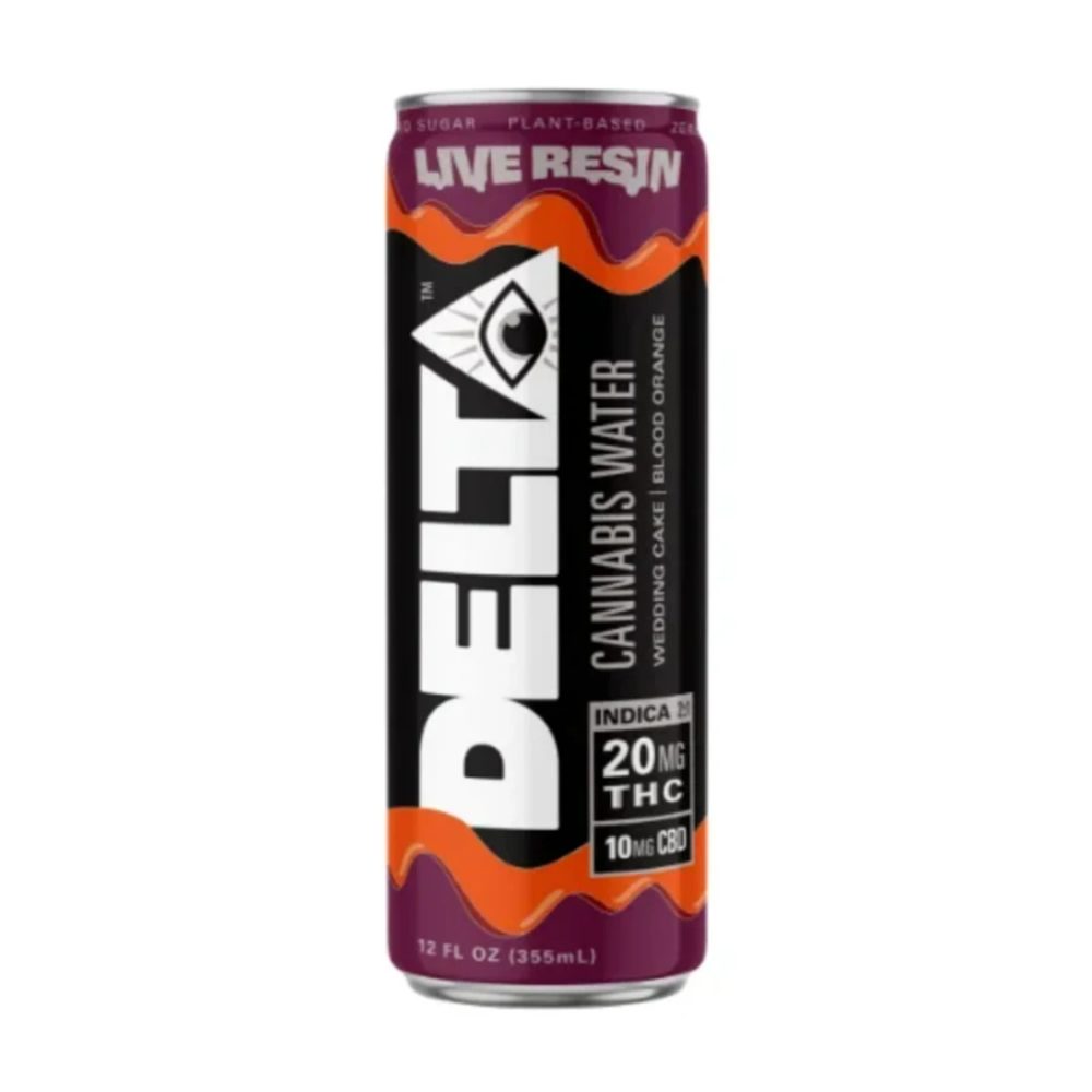 Drink Delta D9 Water – Wedding Cake Blood Orange 20mg