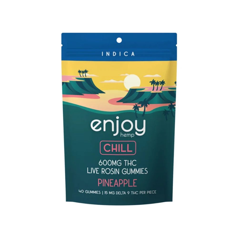 Enjoy Live Rosin Chill Delta 9 Gummies 600mg
