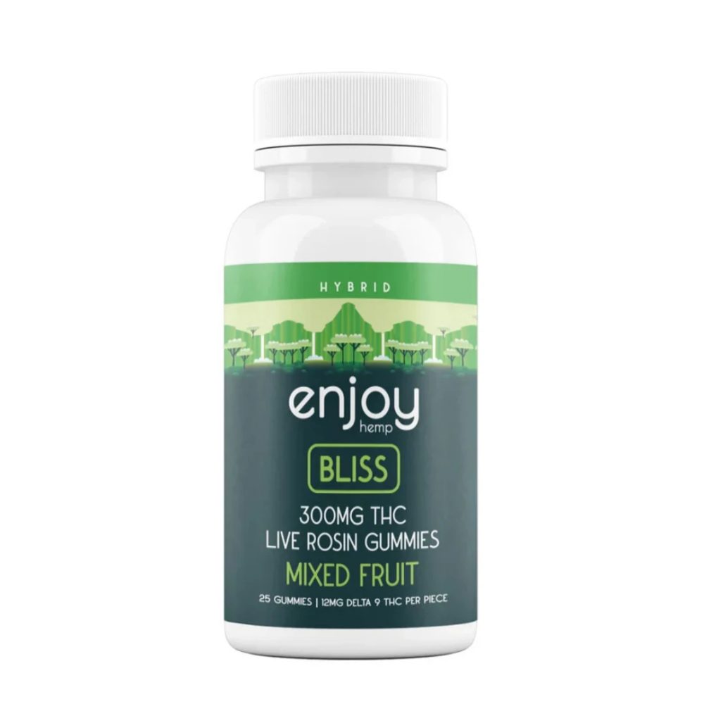Enjoy Live Rosin Delta 9 Gummies 300mg – Bliss
